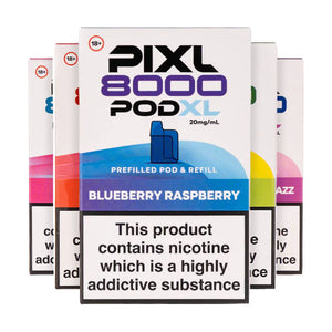 Items that are compatible with Pixl 8000 Prefilled Pod Kit