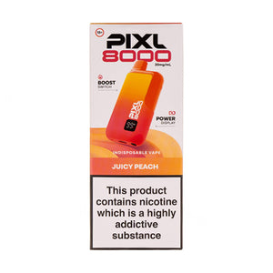 Pixl 8000 Prefilled Pod Kit - Juicy Peach 