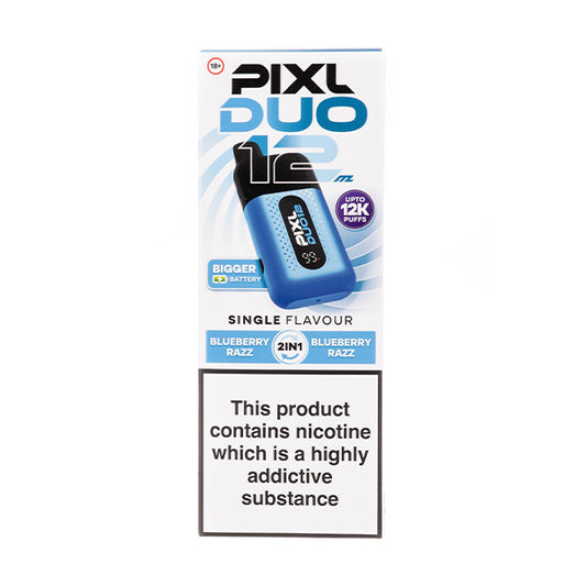Pixl Duo 12 Prefilled Pod Kit - Blueberry Razz