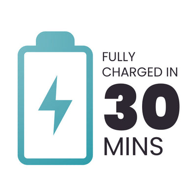 30 minute full charge