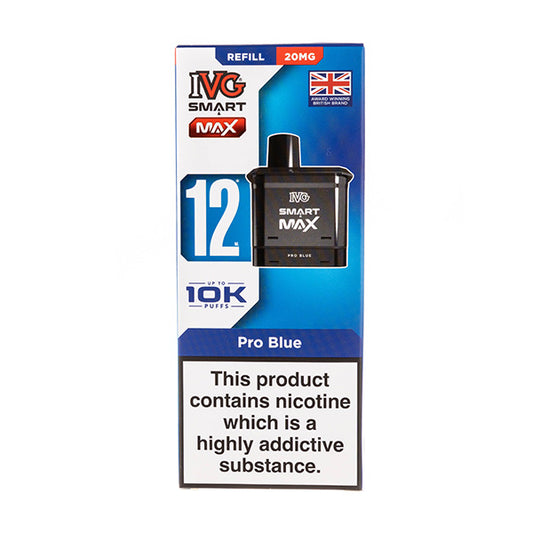 Pro Blue Smart Max Prefilled Pod + Refill by IVG