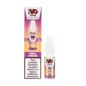Purple Lemonade Nic Salt E-Liquid by IVG Pro Salts