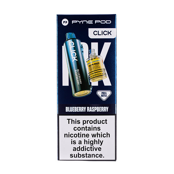 Pyne Pod Click 10000 Blueberry Raspberry Pod & Bottle | Vape Superstore