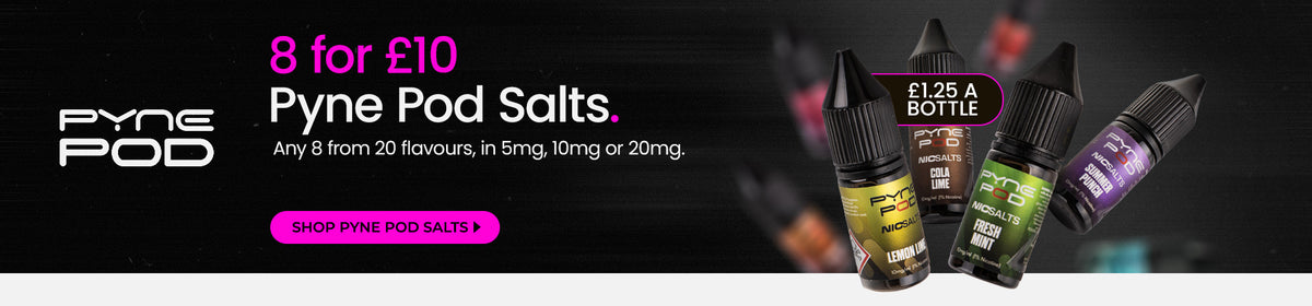 Shop Pyne Pod 8 for £10 nic salts