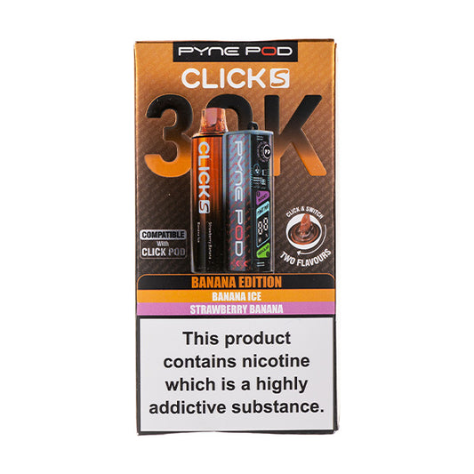 Pyne Pod Click S 30K Prefilled Pod Kit - Banana Edition