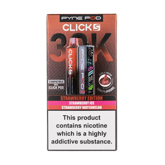 Pyne Pod Click S 30K Prefilled Pod Kit - Strawberry Edition 