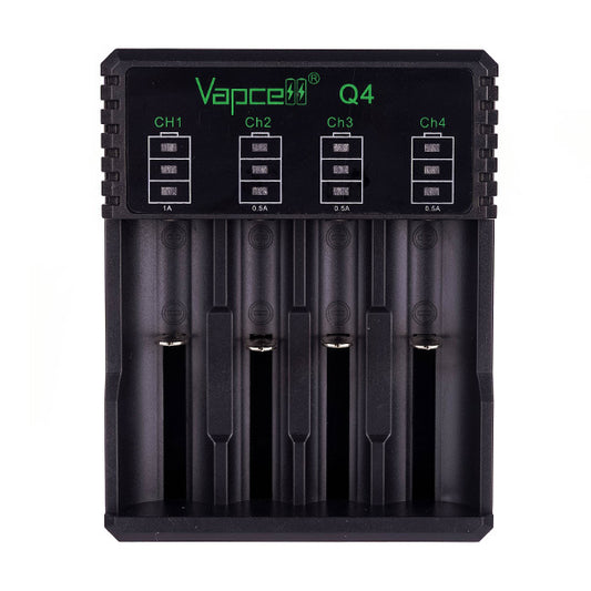 Q4 4-Bay Charger by Vapcell