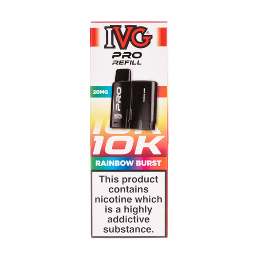 Rainbow Burst Pro 12 Prefilled Pod + Refill by IVG