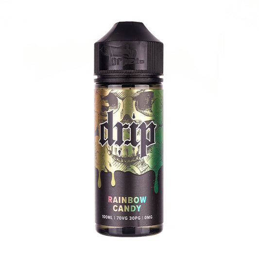 Drip Rainbow Candy 100ml Shortfill E-Liquid | Any 2 for 14 Drip Rainbow Candy 100ml Shortfill E-Liquid | Any 2 for 14