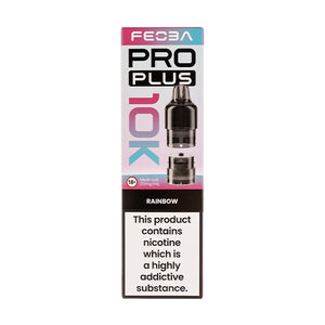 Rainbow Plus 10K Prefilled Pod + Refill by Feoba