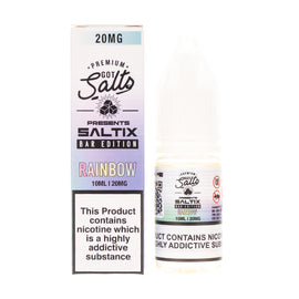 Rainbow Saltix Bar Edition Nic Salt E-Liquid by Got Salts
