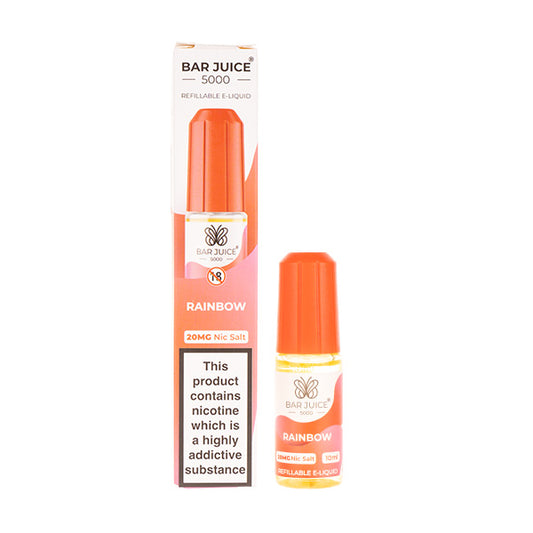 Rainbow Nic Salt E-Liquid by Bar Juice 5000