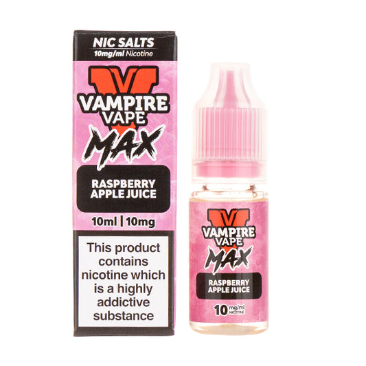 Raspberry Apple Juice Nic Salt E-Liquid by Vampire Vape Max - 10mg