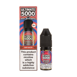Raspberry Blueberry Lemon Nic Salt E-Liquid by Ultimate 5000 Bar Salt