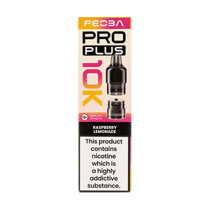 Raspberry Lemonade Plus 10K Prefilled Pod + Refill by Feoba