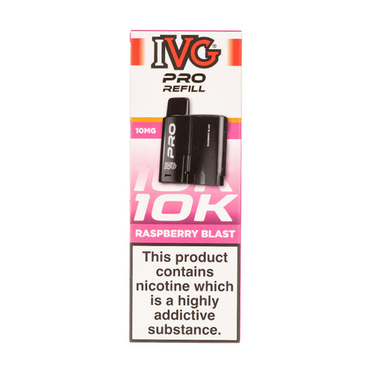 Raspberry Blast Pro 12 Prefilled Pod + Refill by IVG