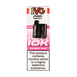 Raspberry Blast Pro 12 Prefilled Pod + Refill by IVG 20mg