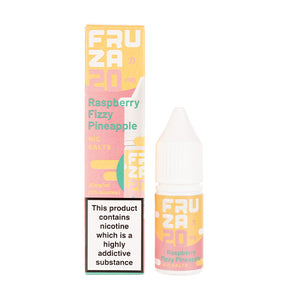 Raspberry Fizzy Pineapple Nic Salt E-Liquid by Fruza