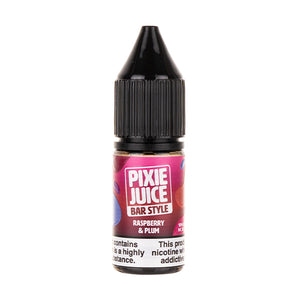 Raspberry & Plum Bar Style Nic Salt E-Liquid by Pixie Juice