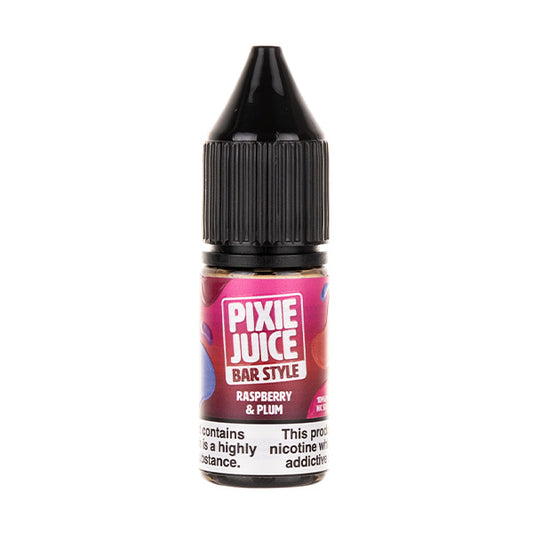 Raspberry & Plum Bar Style Nic Salt E-Liquid by Pixie Juice