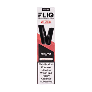 Red Apple Ice FLIQ Prefilled Pods by Avomi