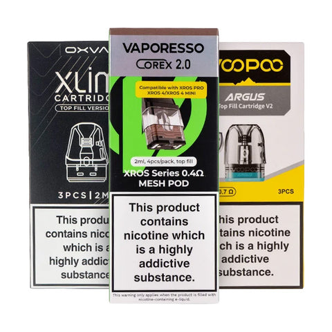 Refillable Vape Pods