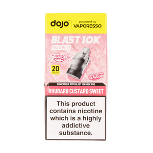 Rhubarb Custard Sweet Dojo Blast 10K Prefilled Pod + Refill by Vaporesso