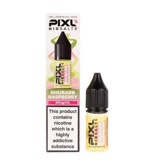 Rhubarb Raspberry Nic Salt E-Liquid by Pixl