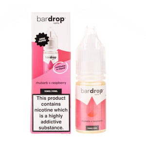 Rhubarb Raspberry Nic Salt E-liquid by Bar Drop