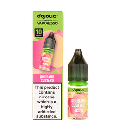 Rhubarb Custard Dojoliq Nic Salt E-Liquid by Vaporesso