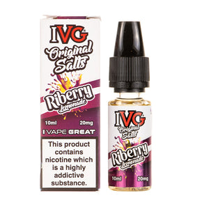 Riberry Lemonade Nic Salt E-Liquid by IVG Original Salts