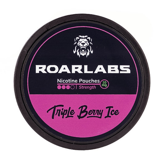 Triple Berry Ice Nicotine Pouches by Roarlabs 10mg