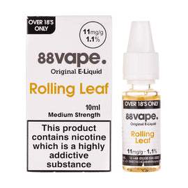 Rolling Leaf 50/50 E-Liquid by 88Vape
