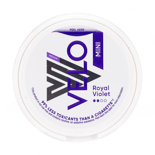 Royal Violet Mini Nicotine Pouches by VELO