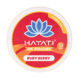 Ruby Berry Nicotine Pouches by Hayati 12mg