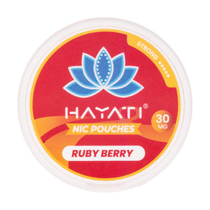 Ruby Berry Nicotine Pouches by Hayati 30mg