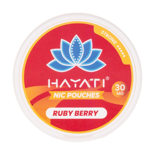 Ruby Berry Nicotine Pouches by Hayati 30mg