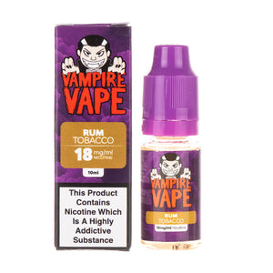 Rum Tobacco E-Liquid By Vampire Vape - 18mg 