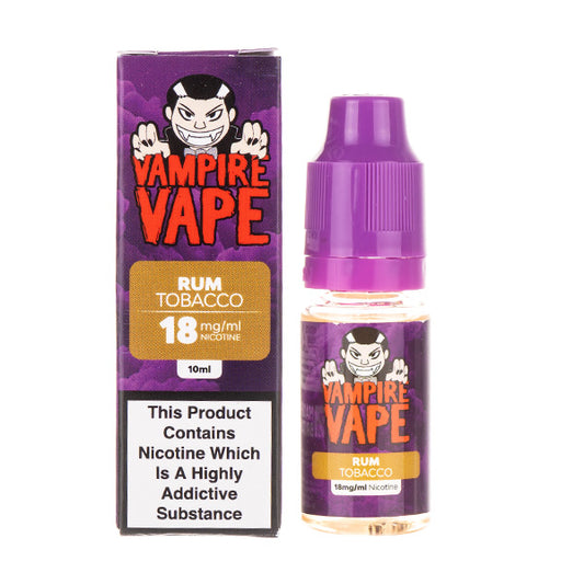 Rum Tobacco E-Liquid By Vampire Vape - 18mg 