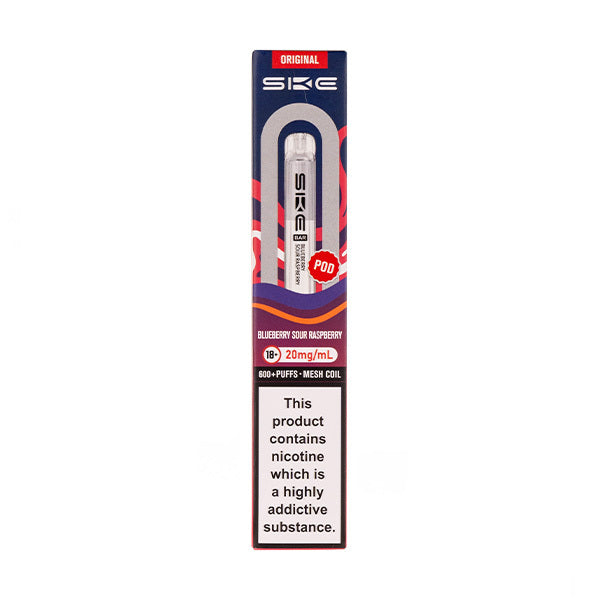 Blueberry Sour Raspberry Crystal 600 Pod by SKE – 20mg | Vape Superstore