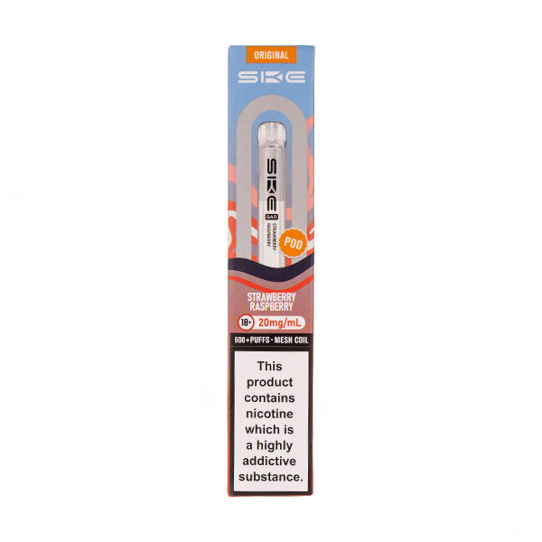Strawberry Raspberry Crystal Bar 600 Pod by SKE – 20mg | Vape Superstore