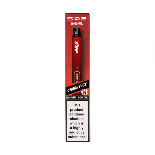 SKE Strip Disposable Vape in Cherry Ice Flavour
