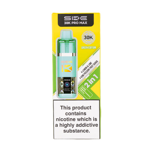 SKE 30K Pro Max Prefilled Pod Kit - Green Edition