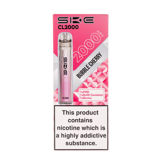 SKE CL2000 Prefilled Pod Kit - Bubble Cherry 