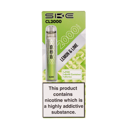 SKE CL2000 Prefilled Pod Kit - Lemon & Lime