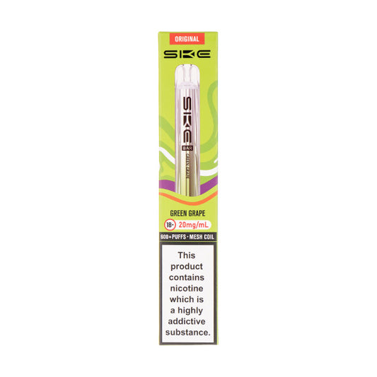 SKE Crystal Bar 600 Prefilled Pod Kit - Green Grape