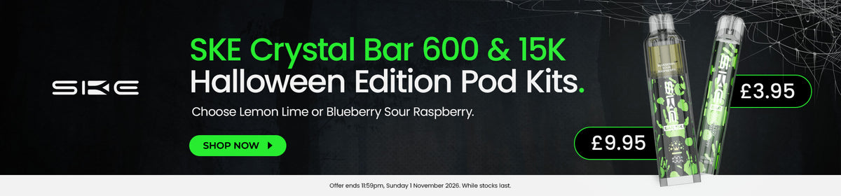 Shop the SKE Crystal Bar & SKE 15K Halloween Edition Pod Kits