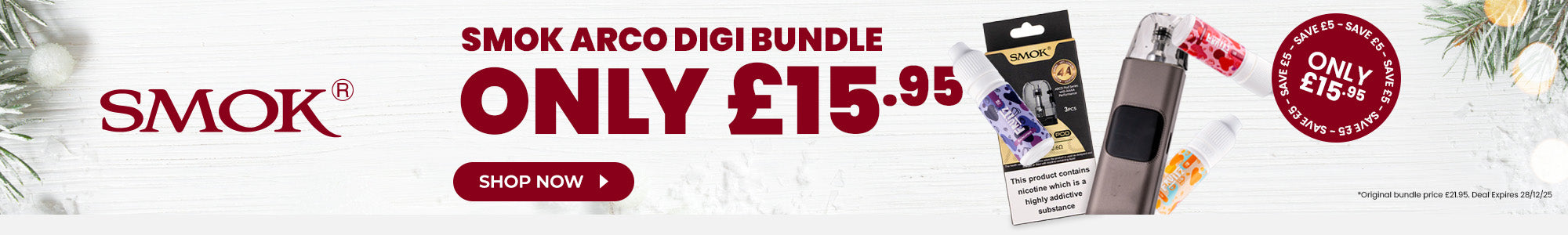 SMOK Arco Digi Bundle Deal - Now Only £15.95