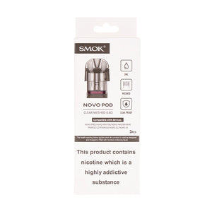 SMOK Novo 5 Replacement Pods - 0.6ohm Mesh