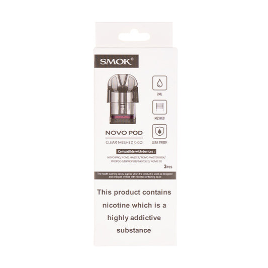 SMOK Novo 5 Replacement Pods - 0.6ohm Mesh